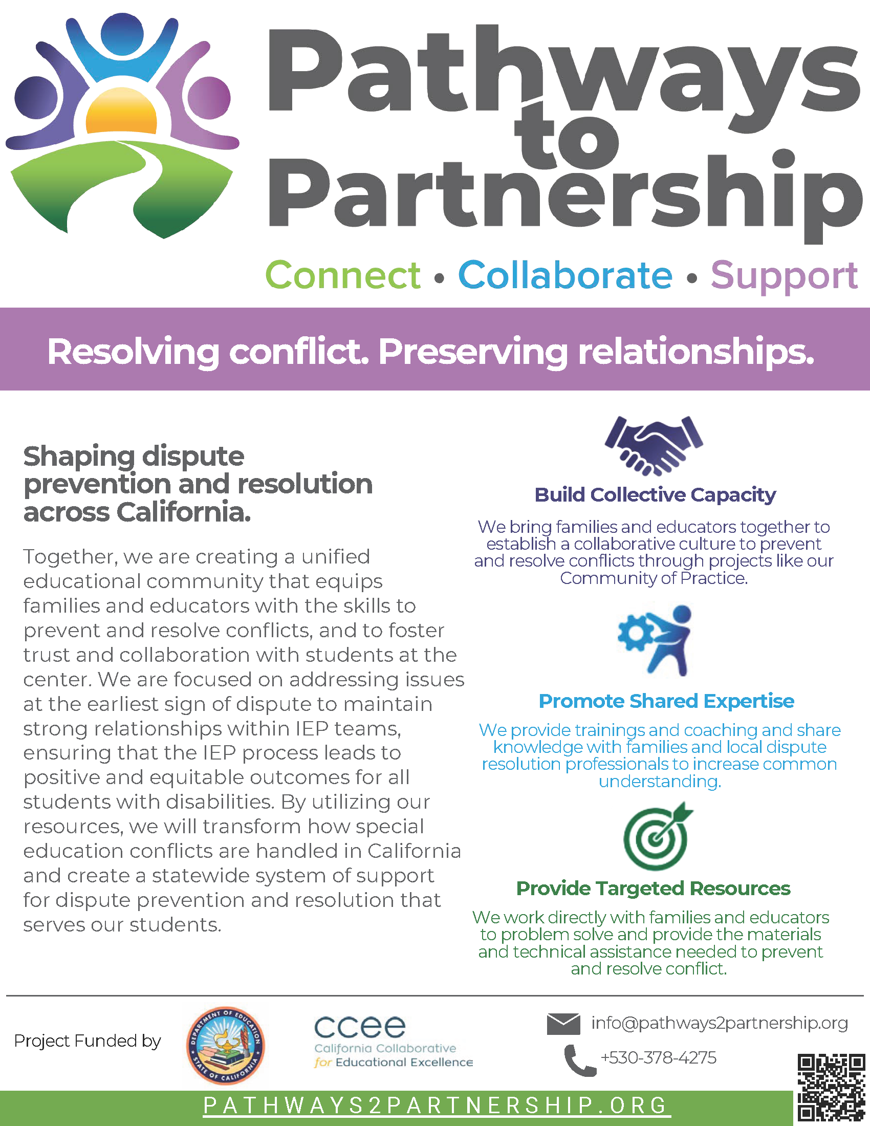 Pathways Together Pathway to Partnership Resources
